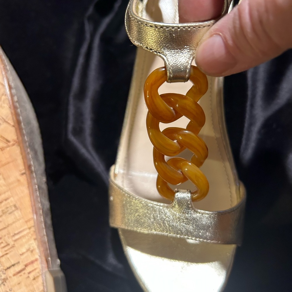 COPY - COPY - Prada cork heel platform sandals - Picture 4 of 6